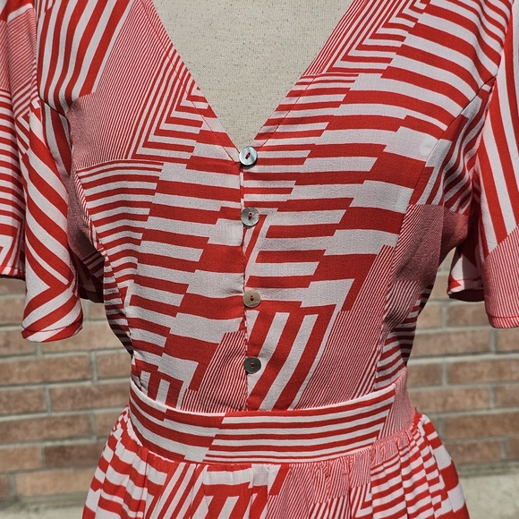 EVELYN geometric print dress - Picture 4 of 9